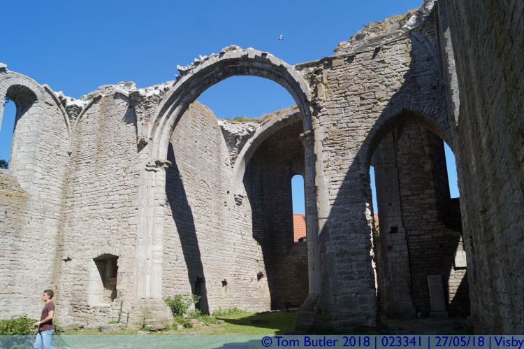 Photo ID: 023341, St Clemens Ruins, Visby, Sweden