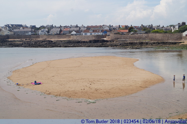 Photo ID: 023454, Decreasing beach, Anstruther, Scotland