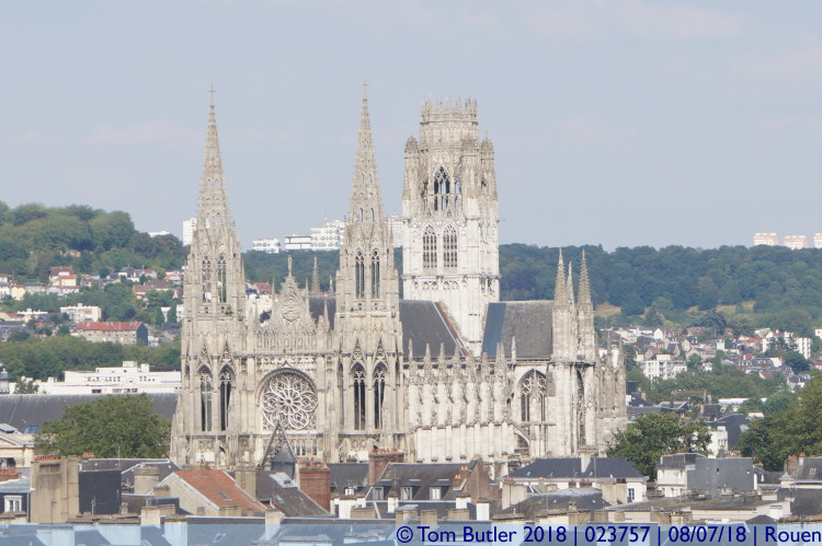 Photo ID: 023757, Abbatiale Saint-Ouen, Rouen, France