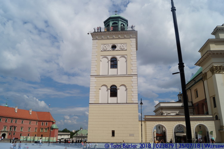 Photo ID: 023879, Tower of St Anne's, Warsaw, Poland