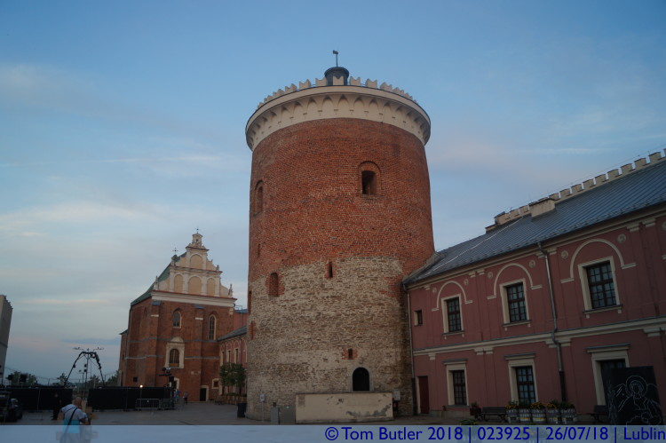 Photo ID: 023925, Inside the castle, Lublin, Poland