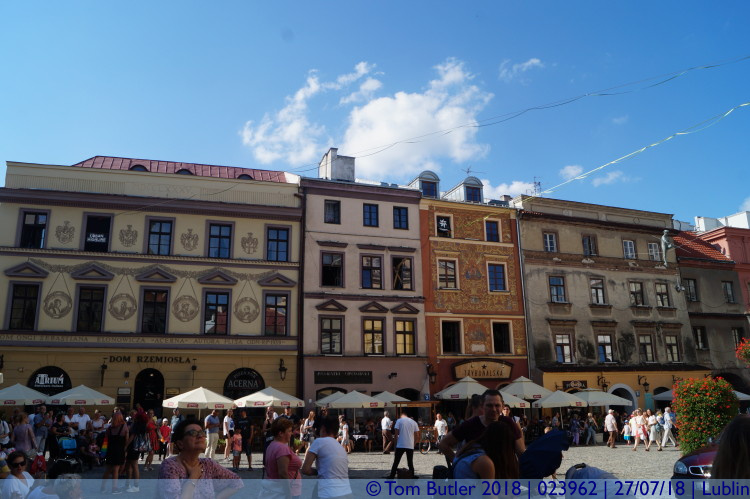 Photo ID: 023962, Old town square, Lublin, Poland
