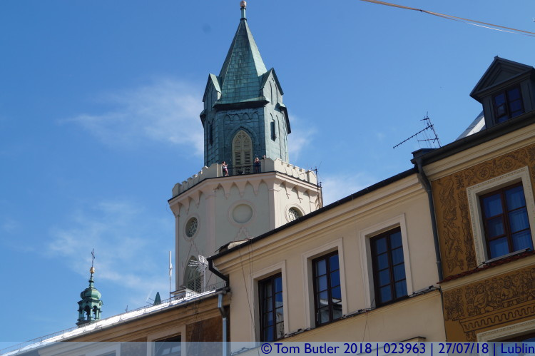 Photo ID: 023963, Top of the Trynitarska Tower, Lublin, Poland