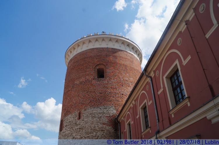 Photo ID: 023981, Donjon Tower, Lublin, Poland