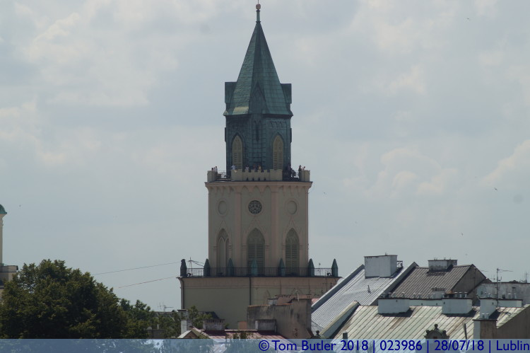 Photo ID: 023986, Top of the Trynitarska Tower, Lublin, Poland