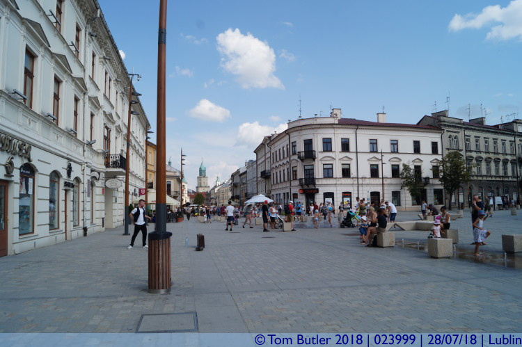 Photo ID: 023999, Looking towards the gates, Lublin, Poland