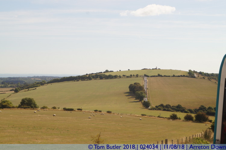 Photo ID: 024034, Across the downs, Arreton Down, Isle of Wight