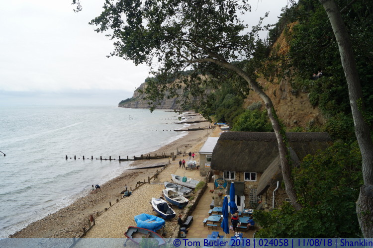 Photo ID: 024058, View from the Chine, Shanklin, Isle of Wight