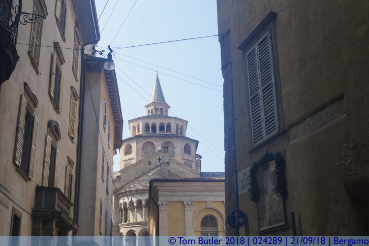 Photo ID: 024289, In the upper town, Bergamo, Italy