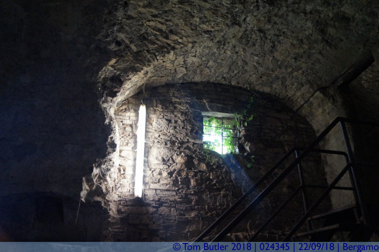 Photo ID: 024345, Inside the tower, Bergamo, Italy