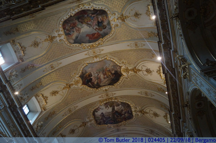 Photo ID: 024405, Ceiling, Bergamo, Italy