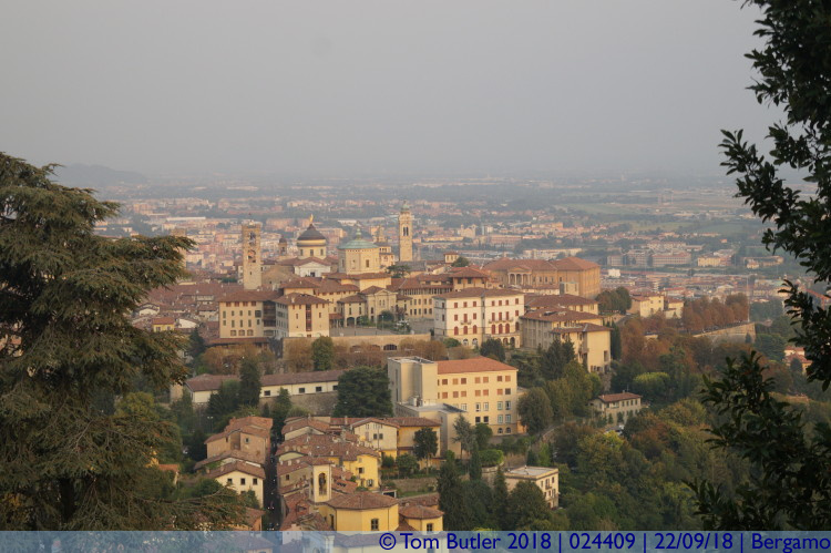 Photo ID: 024409, View from San Vigilio, Bergamo, Italy