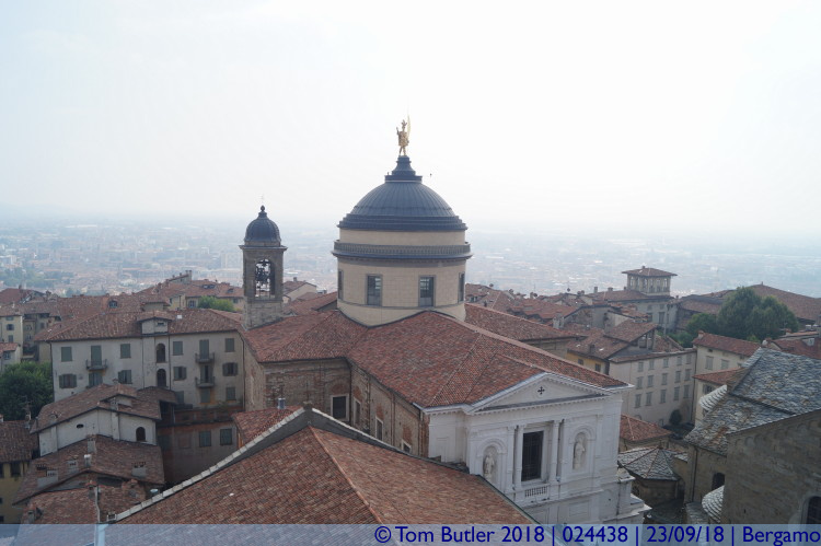 Photo ID: 024438, Cathedral and dome, Bergamo, Italy