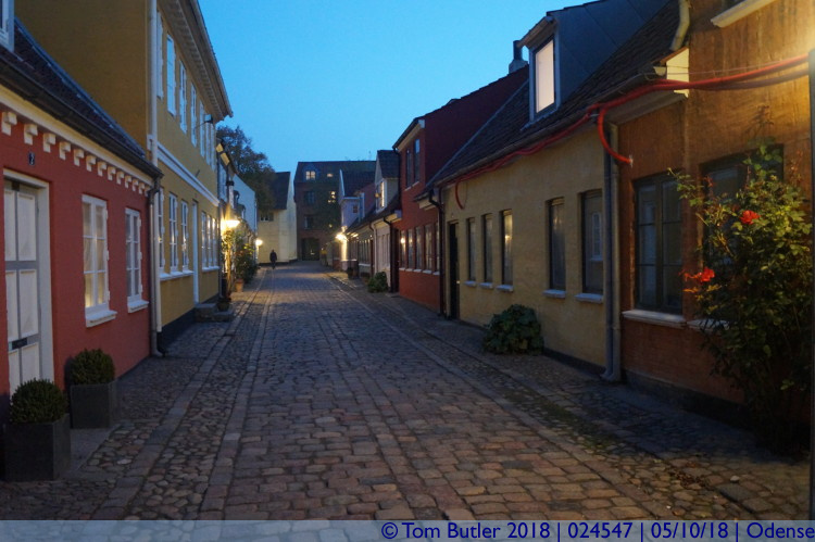 Photo ID: 024547, Picturesque old town, Odense, Denmark