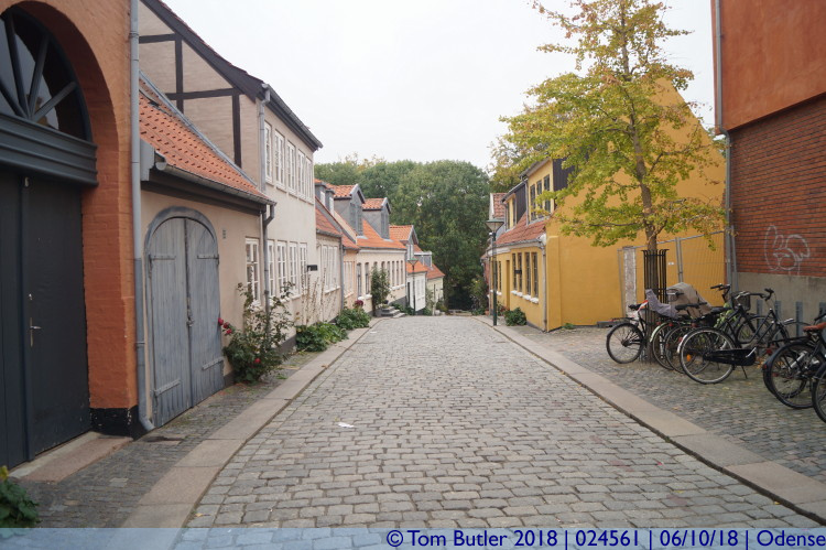 Photo ID: 024561, Heading down to the river, Odense, Denmark