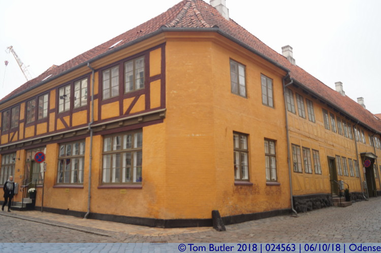 Photo ID: 024563, Old buildings, Odense, Denmark