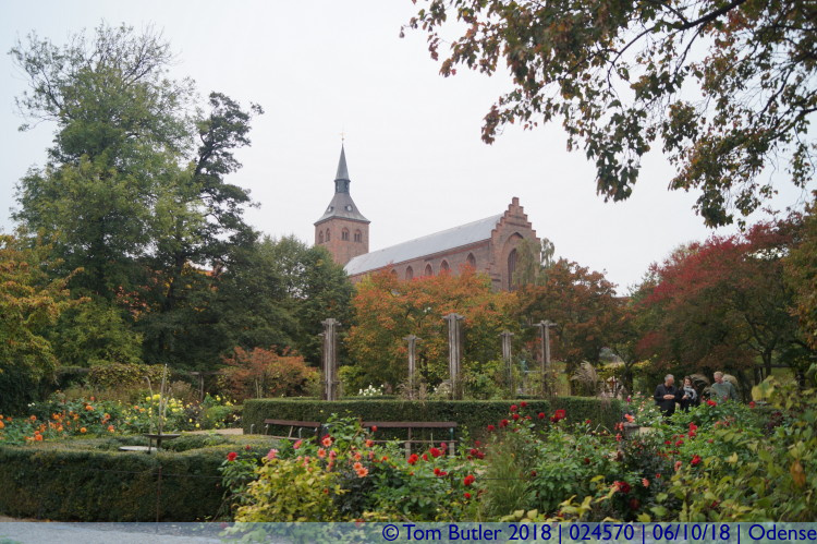 Photo ID: 024570, HC Andersen Garden and Cathedral, Odense, Denmark