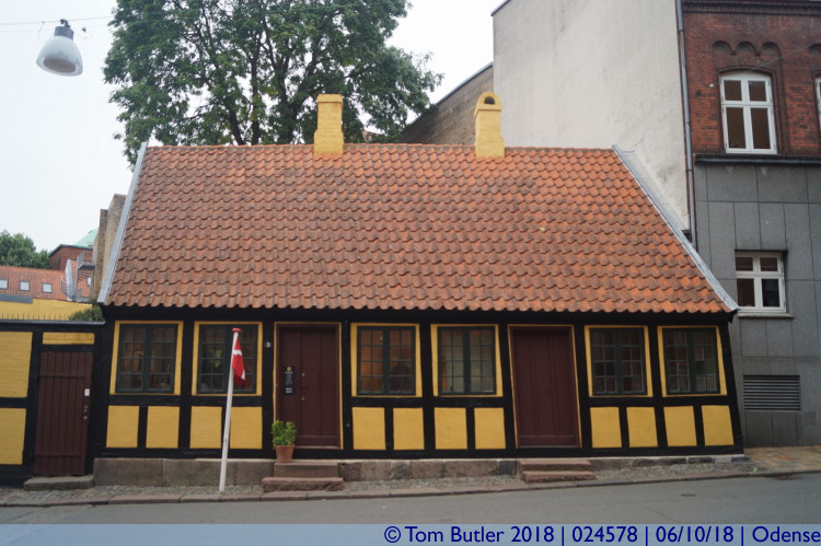 Photo ID: 024578, HC Andersens childhood home, Odense, Denmark