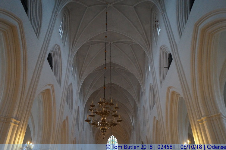 Photo ID: 024581, Inside the cathedral, Odense, Denmark