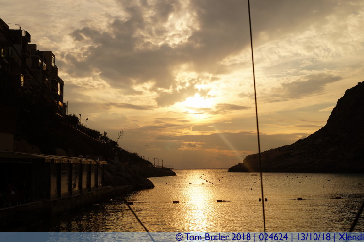 Photo ID: 024624, Sunset in Xlendi, Xlendi, Malta