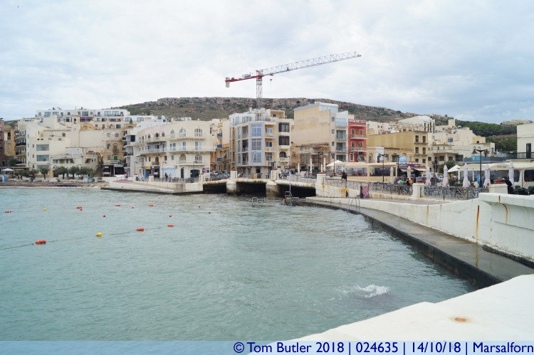 Photo ID: 024635, River and Bridge, Marsalforn, Malta