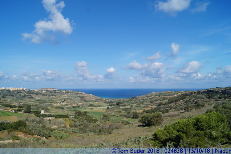 Photo ID: 024638, Looking into Ramla Bay, Nadur, Malta