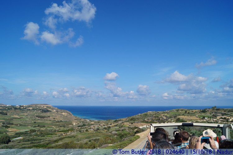 Photo ID: 024640, Descending to the bay, Nadur, Malta