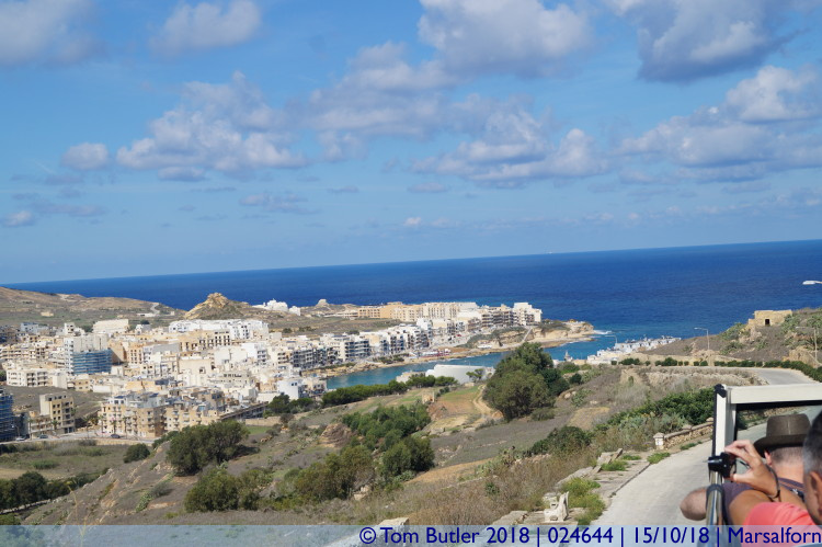 Photo ID: 024644, Heading down into Marsalforn, Marsalforn, Malta