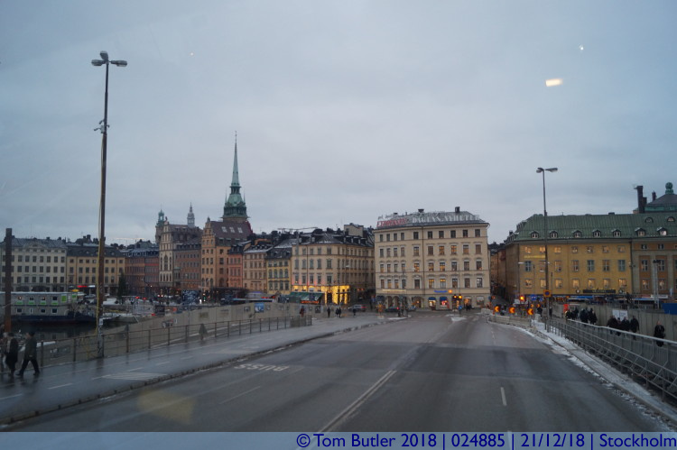 Photo ID: 024885, Gamla Stan from Slussen, Stockholm, Sweden