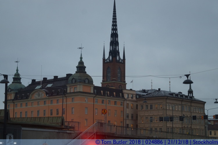 Photo ID: 024886, Tower of the Riddarholmskyrkan, Stockholm, Sweden
