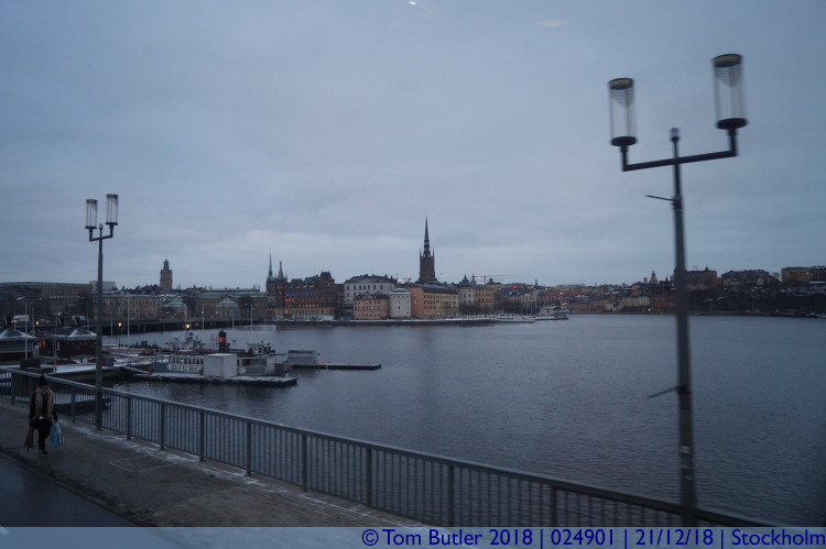 Photo ID: 024901, View across to Riddarholms, Stockholm, Sweden