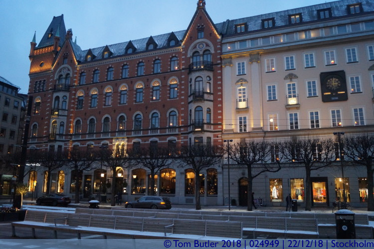 Photo ID: 024949, Buildings of Norrmalmstorg, Stockholm, Sweden