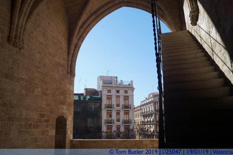 Photo ID: 025047, Stairs to floor 2, Valencia, Spain