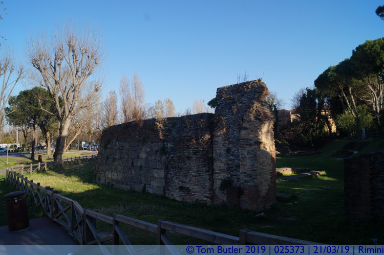 Photo ID: 025373, Behind the ruins, Rimini, Italy