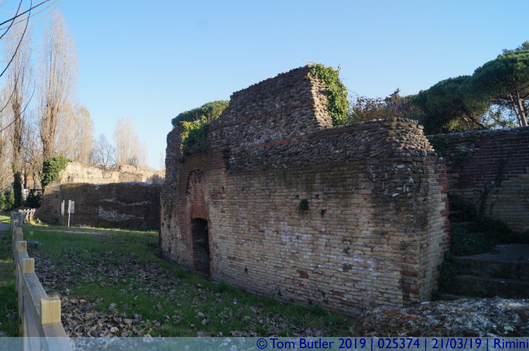 Photo ID: 025374, Behind the Amphitheatre, Rimini, Italy