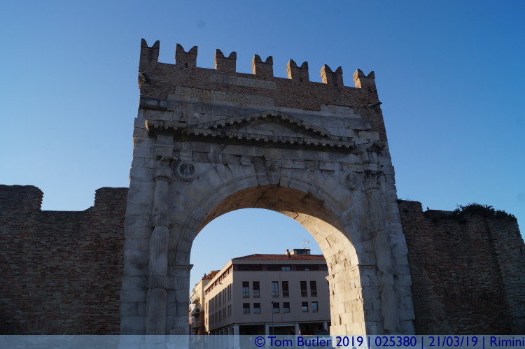 Photo ID: 025380, Arco di Augusto, Rimini, Italy