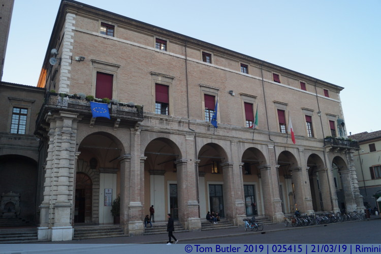 Photo ID: 025415, More of the city hall, Rimini, Italy
