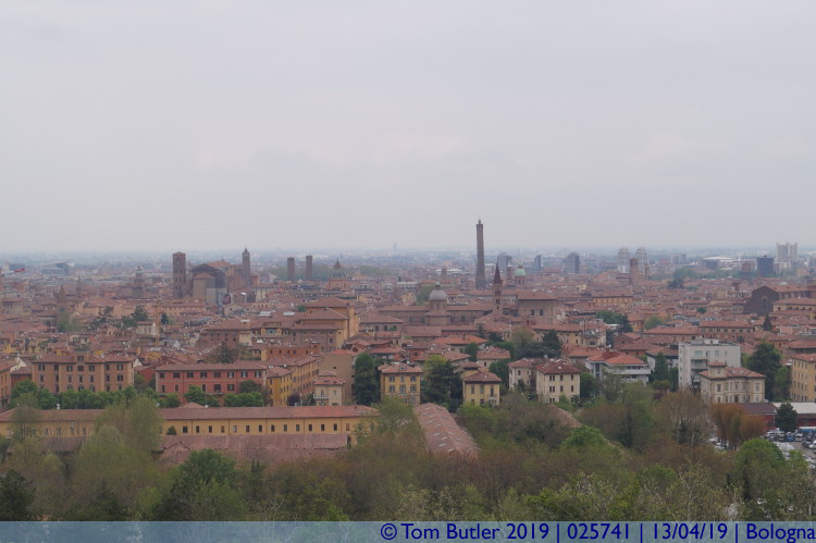 Photo ID: 025741, View from San Michele in Bosco, Bologna, Italy