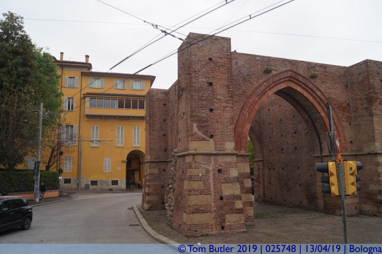 Photo ID: 025748, San Vitale Gate, Bologna, Italy
