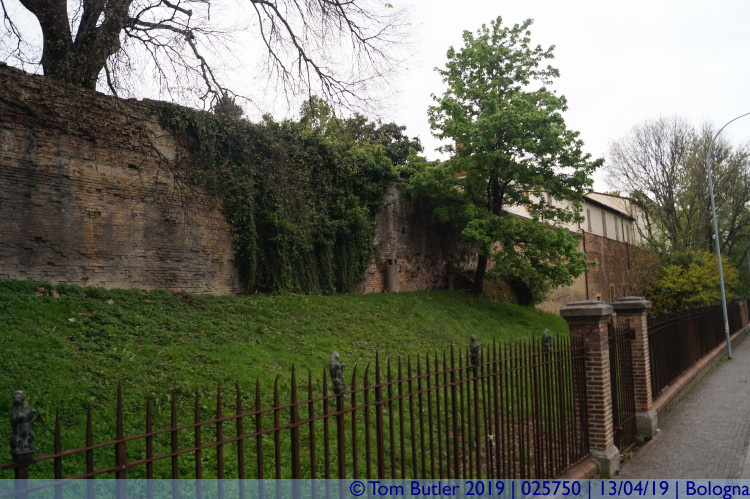 Photo ID: 025750, Old city walls, Bologna, Italy