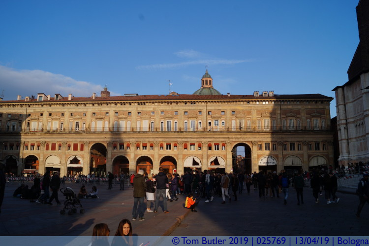 Photo ID: 025769, In the Piazza, Bologna, Italy