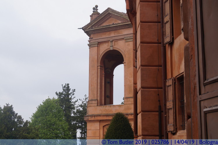 Photo ID: 025786, End of the portico, Bologna, Italy