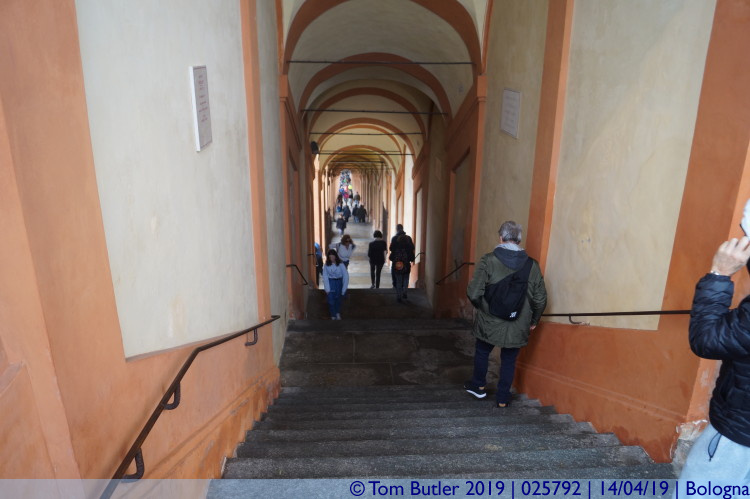 Photo ID: 025792, End of the portico, Bologna, Italy