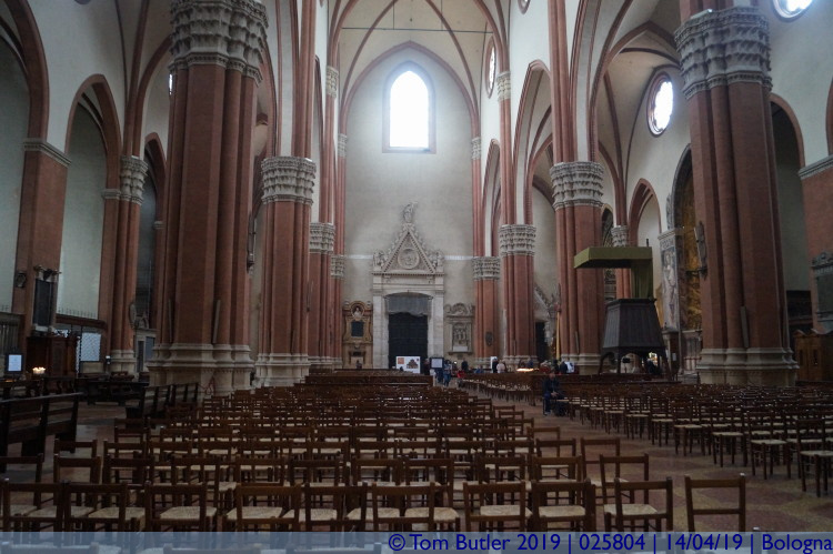 Photo ID: 025804, Inside Basilica di San Petronio, Bologna, Italy