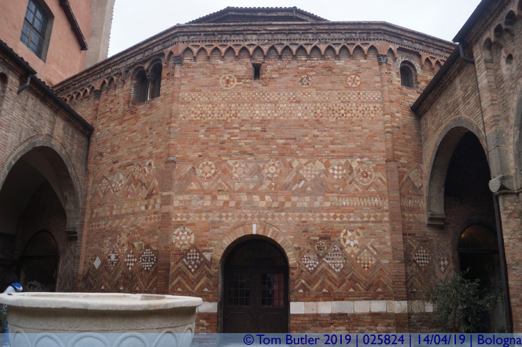 Photo ID: 025824, Rear of Chiesa del Santo Sepolcro , Bologna, Italy