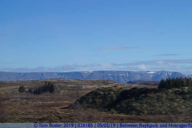 Photo ID: 026185, Looking to the hills, Between Reykjavk and Hverageri, Iceland