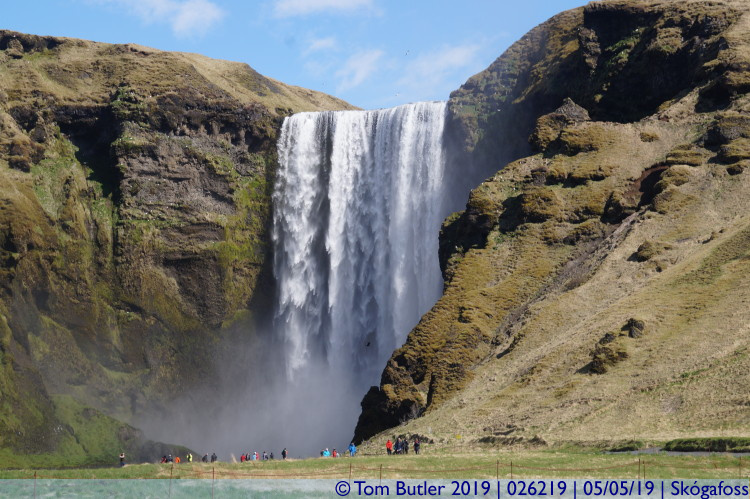 Photo ID: 026219, The waterfall, Skgafoss, Iceland