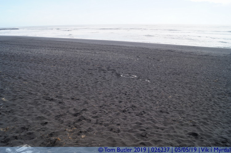 Photo ID: 026237, Black sand beach, Vk  Mrdal, Iceland