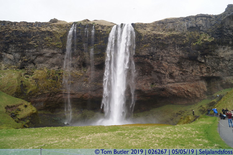 Photo ID: 026267, Approaching the waterfall, Seljalandsfoss, Iceland