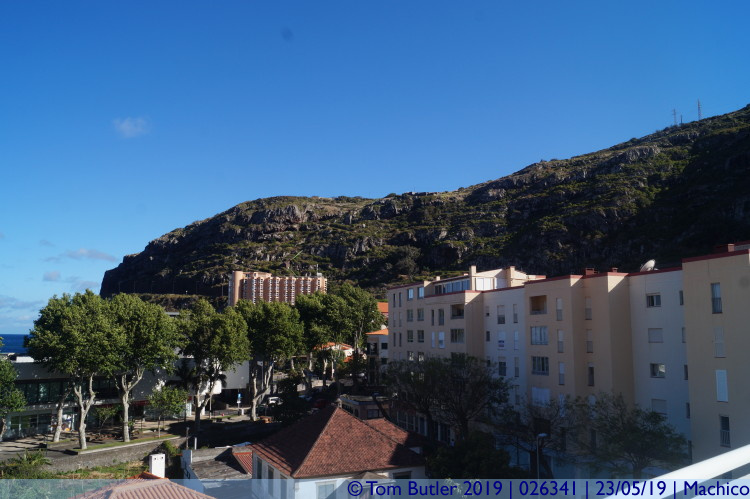Photo ID: 026341, View from the hotel roof, Machico, Portugal